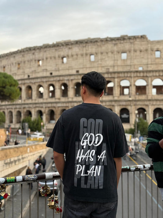 "God has a plan" T-Shirt Black