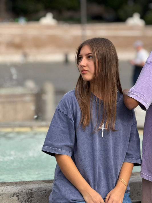 “God has a plan” T-Shirt Dark Blue