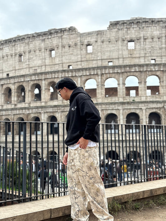 "God most high" Hoodie Black & Grey