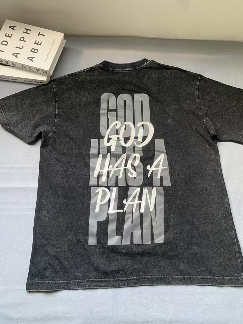 "God has a plan" T-Shirt Black